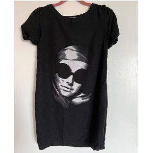 ZARA black tunic. Size Medium.